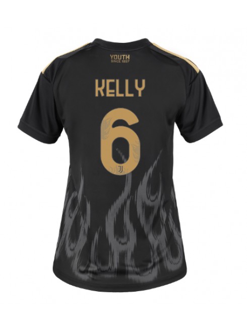 Juventus Lloyd Kelly #6 Ausweichtrikot für Frauen 2026-27 Kurzarm Juventus Lloyd Kelly #6 Ausweichtrikot für Frauen 2026-27 Kurzarm